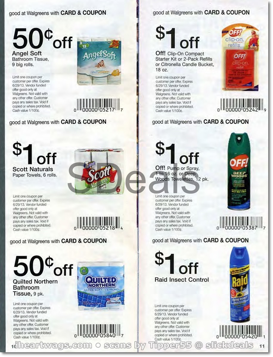 i heart wags ad scans: walgreens june coupon book 06/02-06/29